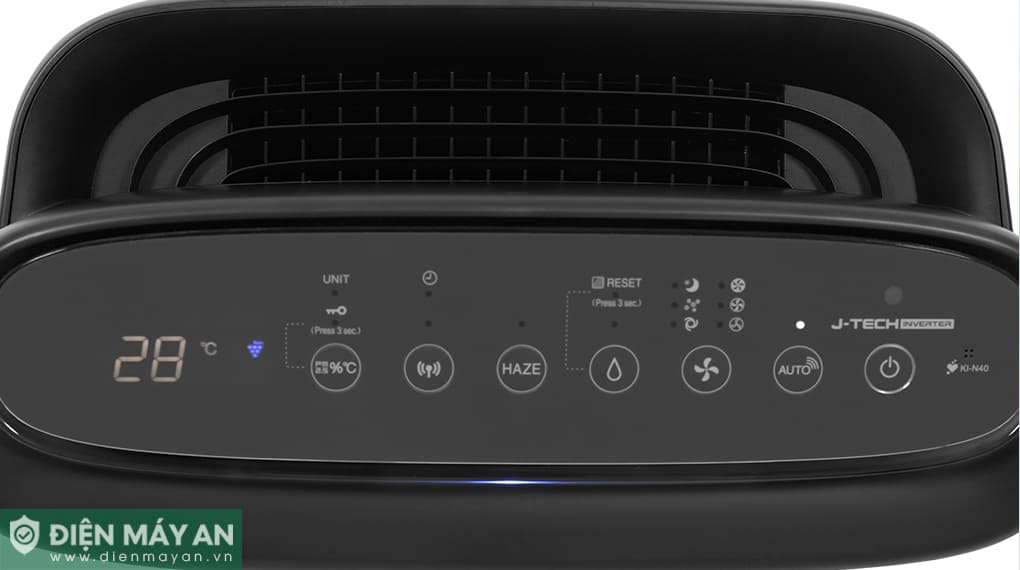 Máy lọc không khí và tạo ẩm Sharp KI-N40V-H 29W